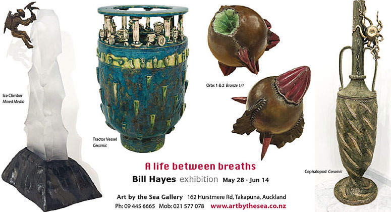 Bill Hayes nz sculptor and ceramics